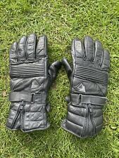 Leather motorcycle gloves for sale  CRANLEIGH