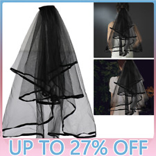 Black comb veil for sale  GAINSBOROUGH