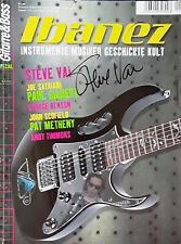 IBANEZ MAGAZINE - GITARRE & BASS SPECIAL - 2009 - AUTOGRAPHED BY STEVE VAI for sale  Shipping to Canada