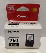 Canon PIXMA 260 Black Standard Ink Cartridge PG-260 Black 7.5 ml Fine, used for sale  Shipping to South Africa