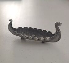 Norway Viking Ship Pewter Trinket Norse Boat Vikings Longboat for sale  Shipping to South Africa