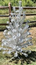 Pom Pom Sparkler Aluminum Christmas Tree 6 Ft 88 Branches No Original Box Shiny for sale  Pottsville