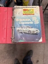 Cosworth workshop manual for sale  NEWARK