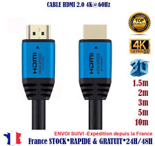 10x cable hdmi d'occasion  Mulhouse-