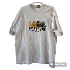 Camiseta Missouri State Fair Collection XL Blanca Mangas Cortas Unisex, usado segunda mano  Embacar hacia Argentina