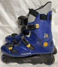 Bauer Velocity V6 Roller Blades Inline Skates Men's Size 13 Blue for sale  Shipping to South Africa