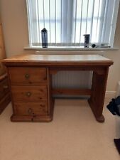 solid wood desk for sale  STAFFORD