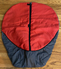 Peg Perego Stroller Cover red and gray foot muff for Pliko P3 for sale  Shipping to South Africa