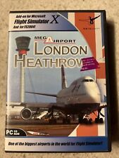 MEGA AIRPORT London Heathrow Pc nac Add-On Flight Simulator X & 2004 FSX FS2004 comprar usado  Enviando para Brazil