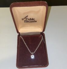 Cubic zirconia solitaire for sale  Oxford