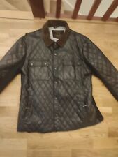 Quilted leather jacket for sale  ENFIELD