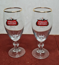 Copos de meia pinta Stella Artois x 2, usado comprar usado  Enviando para Brazil