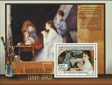 Folha de lembrança famosa pintora Eva Gonzales, sem marca de charneira comprar usado  Enviando para Brazil