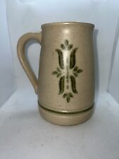 Vintage Royal Haeger Tankard Mug Green Ivory Jumbo Stoneware Pottery for sale  Shipping to South Africa