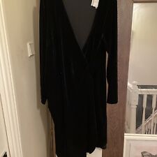 Asda black velvet for sale  TILBURY