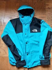 The North Face Goretex Mountain Jacket Size Large MENS AQUA "Silk Screen Logo" for sale  Shipping to South Africa