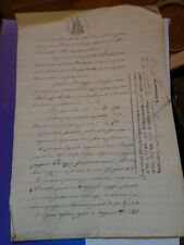 Antico documento carta usato  Oliveto Lario