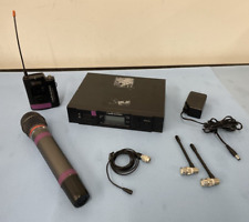 Sistema de microfone sem fio Audio-Technica Pro Audio com portátil e lapela comprar usado  Enviando para Brazil