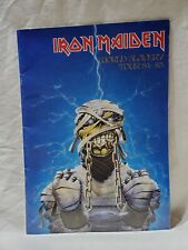 Iron Maiden World Slavery Tour Program 84-85 Tour Book Heavy Metal com Inserção, usado comprar usado  Enviando para Brazil