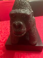 Ornamental bronze gorilla for sale  NORWICH