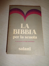 Bibbia per scuola usato  Lecco