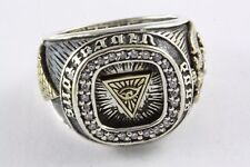 Used, MASONIC MASONIC RING TEMPLER SEAL RING FREEMASON 925 REAL SILVER / 306 for sale  Shipping to South Africa