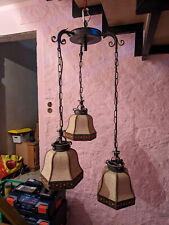 Große schmiedeeisen lampe gebraucht kaufen  Marktoberdorf