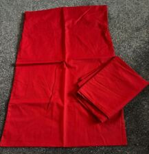 Bundle red pillowcases for sale  BLACKBURN