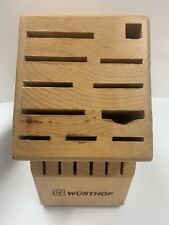 Wusthof wooden slot for sale  Notasulga