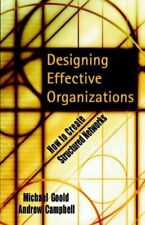 Designing effective organizati for sale  Jessup