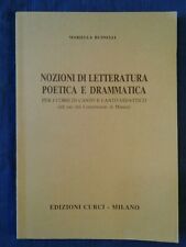 M.busnelli nozioni letteratura usato  Alba