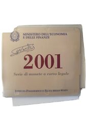 ITALIA Serie Divisionale 2001 - 1 lira a 1000 Lire Giuseppe Verdi Argento FDC usato  Roma