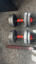 dumbbell weight sets for sale  SUTTON-IN-ASHFIELD
