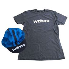 **Bundle** Wahoo Cycling T-shirt & Cycling Cap Men’s Large for sale  Shipping to South Africa