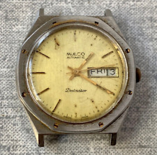 Usado, Reloj automático Mulco Datovisor Royal Oak esfera beige para hombre vintage para restaurar segunda mano  Embacar hacia Argentina