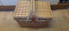 Wicker rattan basket for sale  CLEETHORPES