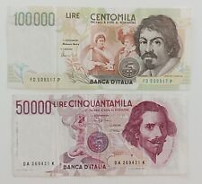 Banconote lire 100000 usato  Italia