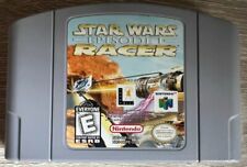 Nintendo N64 Star Wars Episode I Racer Pod Racing Video Game Cartridge for sale  Shipping to South Africa