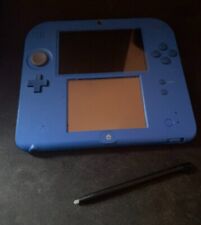 Consola Nintendo 2DS azul FTR-001 4 GB con lápiz negro segunda mano  Embacar hacia Argentina