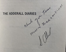 The Adderall Diaries: Memoir Moods & Murder, FIRMADO por Stephen Elliott; 2009 PB segunda mano  Embacar hacia Argentina