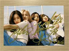BLACKPINK All Member Handsigned Original Photo 10*15cm Jennie Lisa Autographed, used for sale  Shipping to Canada
