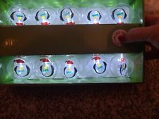 Luzes de bateria de LED de Natal pinguim em bolha decorações de árvore de Natal comprar usado  Enviando para Brazil