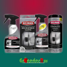 Limpador e spray de polimento Weiman aço inoxidável, brilho sem listras! 355 ml - 650 ml, usado comprar usado  Enviando para Brazil
