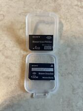 Memory Stick Sony MagicGate PSP DUO 32 MB e 4GB (raro e descontinuado) OEM comprar usado  Enviando para Brazil