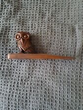 Vintage wooden owl for sale  ROTHERHAM