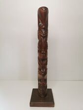 Carved wooden maori for sale  WATERLOOVILLE