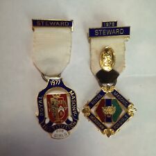 Masonic steward pair for sale  COLCHESTER