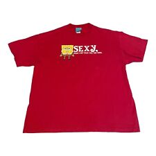 Camiseta vermelha sexy vintage 2002 Nickelodeon Bob Esponja calça quadrada tamanho XL comprar usado  Enviando para Brazil