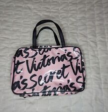 Bolsa de maquiagem Victoria's Secret rosa bolsa de viagem estojo bolsa rosa 2 lados comprar usado  Enviando para Brazil