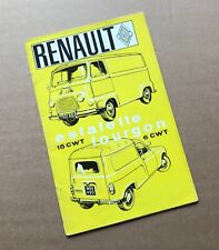 1965 renault cwt for sale  BEXHILL-ON-SEA